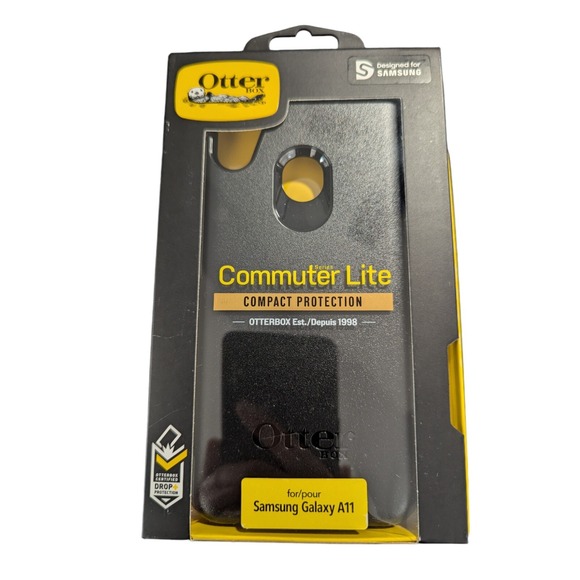OTTERBOX Commuter Lite Series Case for Samsung Galaxy A11 - Black‎ W5 - Picture 1 of 3